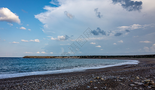 塞浦路斯岛的地貌景观支撑自然保护天空海浪岩石海岸假期蓝色半岛岛屿背景图片