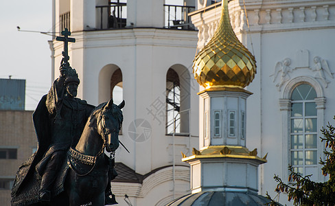 俄罗斯省眼神之光纪念碑创始人君主宗教旅行雕塑雕像黄铜艺术文化图片