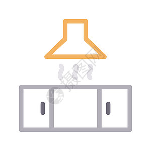 厨房家具家庭抽屉烹饪玻璃橱柜壁橱桌子收藏用餐背景图片