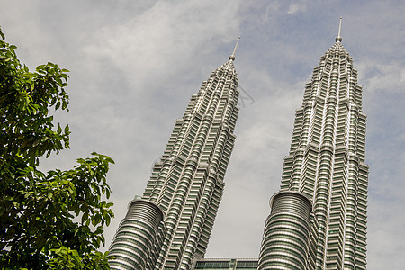 马来西亚吉隆坡的Petronas双塔旅游场景旅行城市世界双胞胎吸引力天空天际商业图片