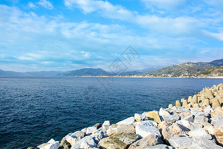 意大利意大利西红柿悬崖海湾方式岩石港口居民海灵药海域外海图片