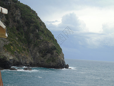 意大利里奥马吉埃尔公园支撑村庄假期岩石海滩海岸线蓝色海岸旅游图片