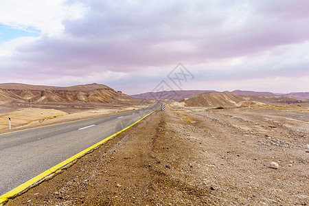 Eilat山12号沙漠路岩石编队海湾悬崖风景沙漠地形砂岩旅行天空图片