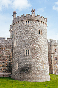 英格兰的温莎城堡尖塔旅行建筑学地标建筑历史吸引力风景观光旅游图片