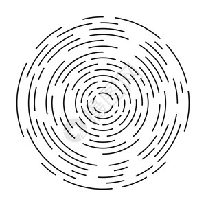 循环旋涡的矢量摘要插图 简单设计图片