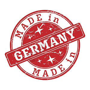 印有德国境内作成的刻着字的印章的印象库存起源绘画释放邮票出口横幅空白贴纸文档图片