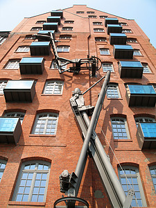 汉堡市仓储窗户城市玻璃地标建筑木码转换大厦港区住宅图片