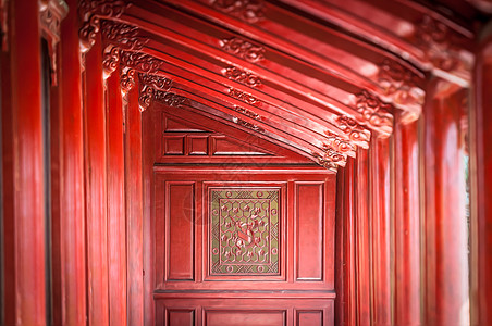 红木厅 在Hue 越南 亚洲的Citadel图片