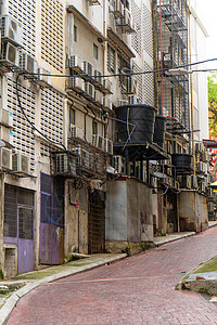 吉隆坡各街道的市风景邻里旅游旅行公寓贫民窟景观城市窗户住房住宅图片
