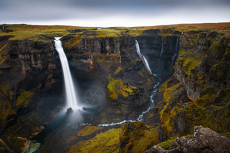 冰岛海弗斯和格拉尼瀑布图片