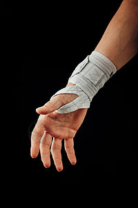 协助修复手腕和手手手矫形器 治疗卡巴隧道综合症理疗师骨科药品棉布理疗损伤疼痛成人病人情况图片