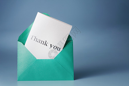 感谢卡片感激折叠水平影棚社会绿色邮件恩典摄影笔记图片