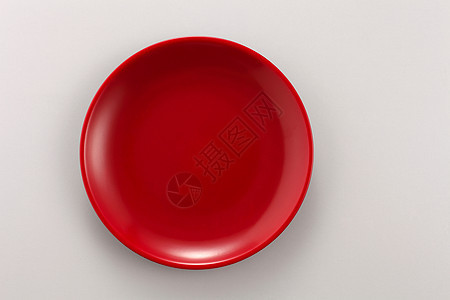 红色车牌红色白色用具摄影水平圆形对象影棚厨房盘子背景图片