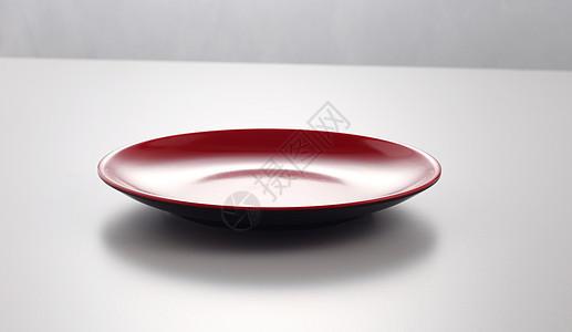 红色车牌红色影棚厨房摄影水平白色盘子对象用具背景图片