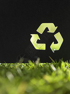 循环再循环标识回收生态环境绿色图片