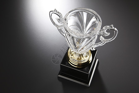 水晶奖杯玻璃庆典杯子竞赛胜利冠军优胜者金属图片