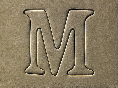 来信m棕色回收对象材料字母模切教育英语宏观打字稿图片
