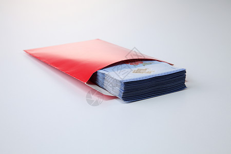 带钱的红色信封传统文化喜庆仪式礼物节日运气物品庆典风俗图片