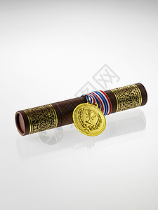金牌和金奖章竞赛成就大学标签徽章白色金子运动勋章胜利图片