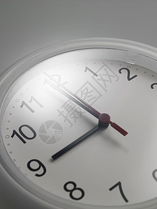 9点白色工作数字办公室手表圆圈黑色小时商业点钟图片