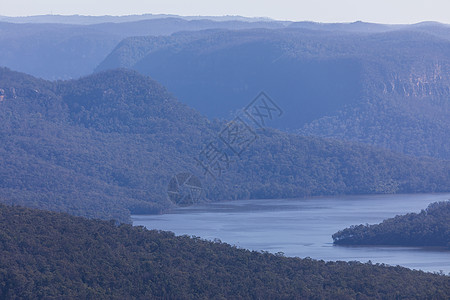 新南威尔士州新南威尔士州布拉戈朗湖 澳大利亚区域蓝色环境衬套森林海岸线气候支撑娱乐土地河口图片