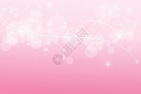 粉色梯度抽象线和闪光背景图片
