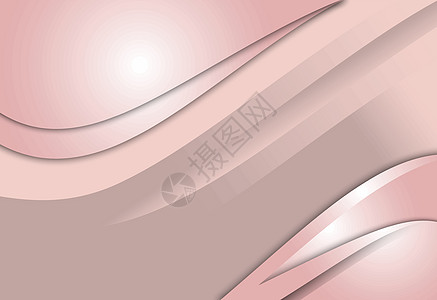 粉粉色抽象线条曲线和背景波材料设计插图网络墙纸阴影波浪桌面白色海浪坡度图片