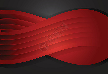 红和黑白抽象线曲线和波材料设计b图片