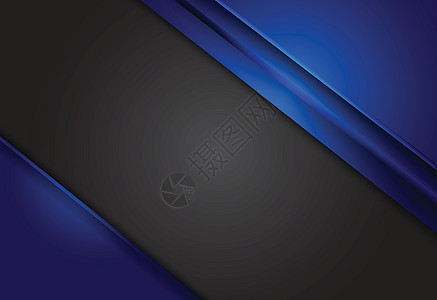 蓝梯度背景材料设计重叠层的蓝色梯度插图阴影墙纸宝蓝色坡度条纹海军背景图片