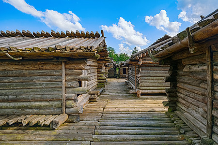 Araisi湖居住地建筑地标国家日志遗址旅游房子住宅建筑物木制图片