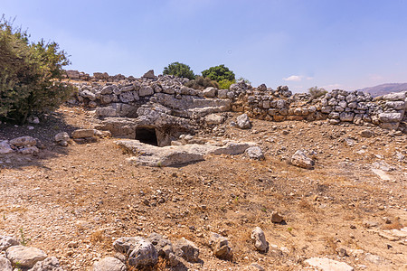 在Samaria定居点考古公园挖掘的土石考古学发掘废墟历史圣经天空假期旅行旅游图片