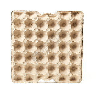 白色背景上隔绝的回收纸面纸盘案件材料包装食物正方形盒子纤维贮存纸板杂货店图片