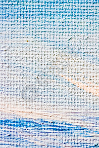 作为抽象背景 创造性绘画和当代艺术 在画布上用丙烯刷笔划宏观亚麻帆布墙纸纤维织物克力桌面笔画纺织品图片