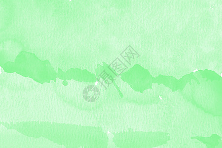 纸上水彩色纹理 以绿色为背景背景图片