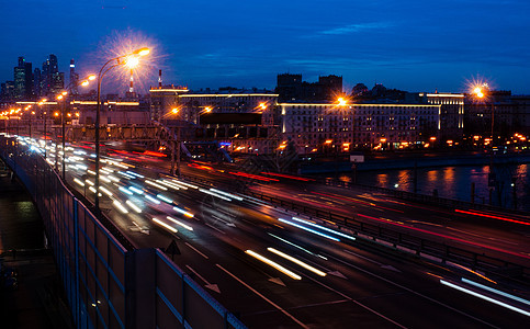 俄罗斯首都的目光景观交通城市街道旅行建筑学反射中心运输天线图片