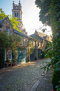 爱丁堡苏格兰漂亮街图片