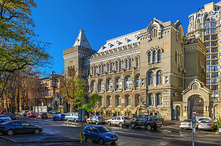 乌克兰敖德萨学生文化宫 乌克兰奥德萨公园旅游街道晴天季节旅行建筑学公共公园学生银行图片