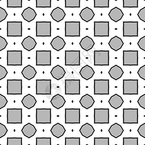 具有几何形状的矢量无缝图案纹理背景图形化艺术正方形窗饰网格打印风格纺织品包装装饰品图片