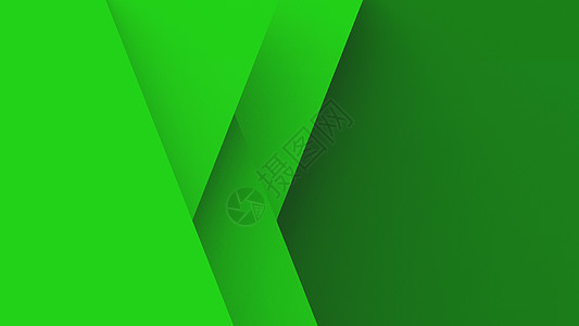 摘要绿色背景基本几何与阴影图解重叠 3d hd 显示窗帘正方形技术商业艺术卡片插图矩形坡度推介会图片