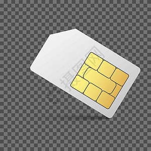 Sim 矢量移动电话图标芯片 Vector 手机模拟卡套件系统商业移动通信数字电话全球纳米技术卡片图片