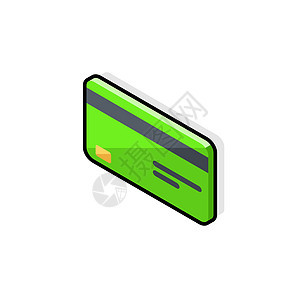 绿色左观  黑色阵列Shadow 图标矢量等量签证信用卡贷款顾客销售卡片商业信用取款机塑料图片