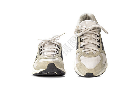 孤立的时装运动鞋鞋培训师衣服跑步皮革帆布活动橡皮运动跑鞋男人背景图片