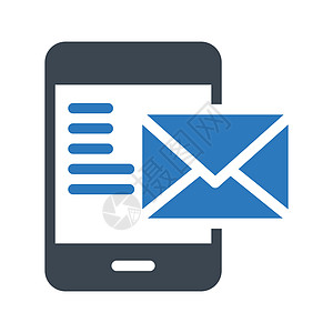 电子邮件技术插图通讯短信收件箱营销界面电话互联网商业图片