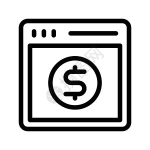 网络网页网站商业电子商务插图技术金融营销利润电脑浏览器图片