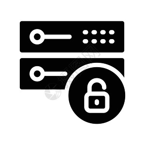 服务器贮存插图标识数据库电脑硬件数据安全网络互联网背景图片
