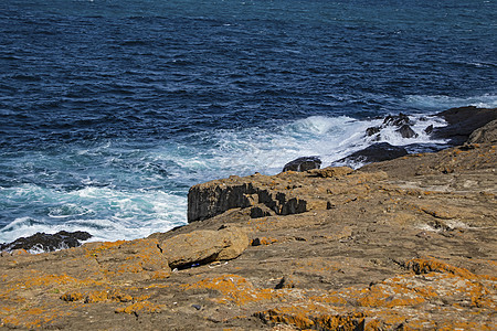 来自伊斯坦布尔黑海岸的海景 海浪和悬崖墙纸海洋太阳异国场景情调旅行海岸季节海滩图片