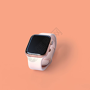 女士手表美丽的设计 现代智能手表孤立界面技术奢华展示创新机动性监视器屏幕运动电脑背景