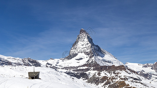 瑞士著名的岩石风景旅游地标高山顶峰假期教会冒险旅行图片