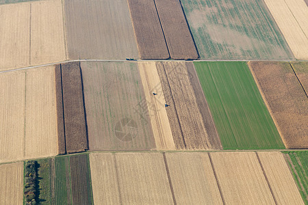 德国南部田地的空中浏览情况小路季节吸引力植物农场农业国家场地游客旅游图片