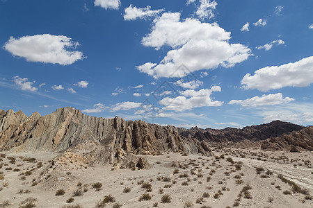 阿根廷西北地区拉丁路线峡谷编队跳蚤爬坡旅游地质学砂岩沙漠图片